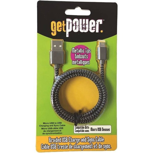 Getpower Cable Usb Braided Micro GP-USB-BRM